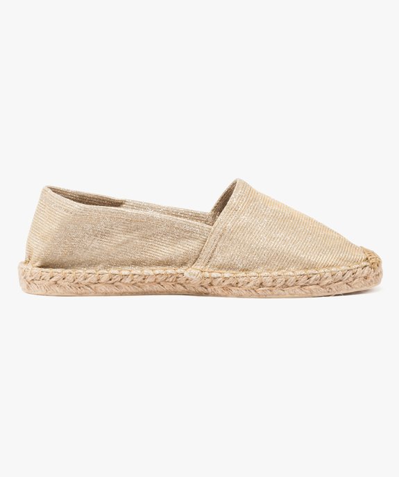 Espadrilles en textile vue1 - GEMO (PLAGE) - GEMO