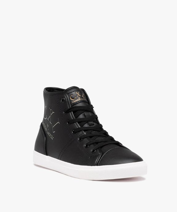 Baskets homme mid-cut unies à lacets – CXL by Christian Lacroix vue2 - CHRISTIAN LACROIX - GEMO