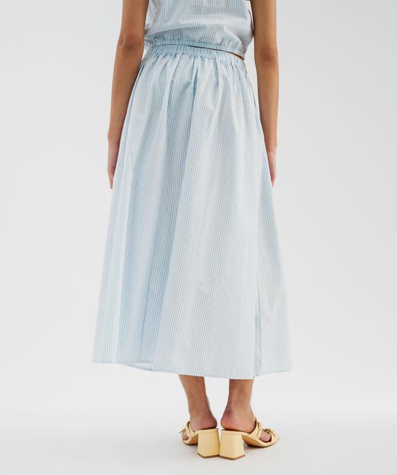 Jupe ample à rayures femme vue3 - GEMO(FEMME PAP) - GEMO