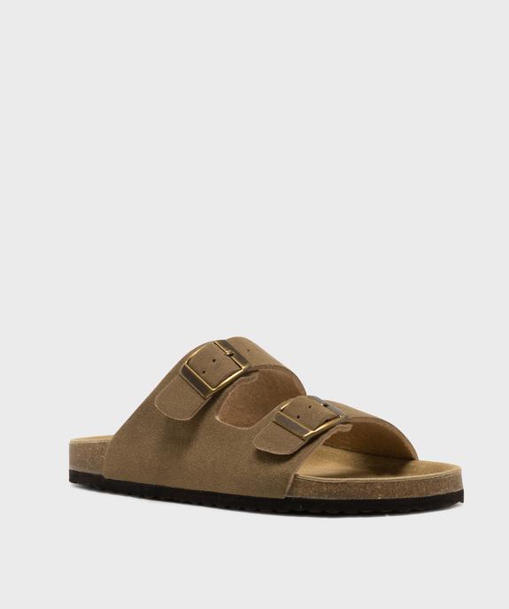 Mules ouvertes 2 brides femme - 5 Miles vue2 - 5 MILES - GEMO