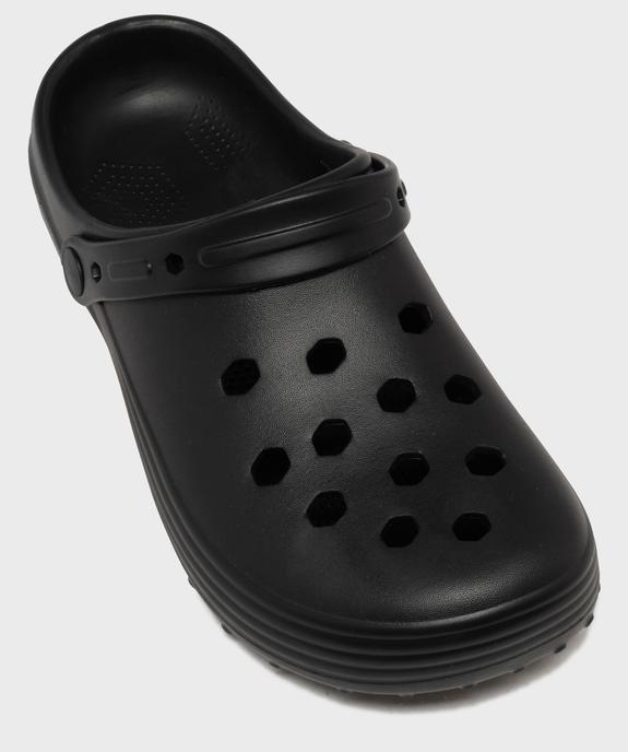 Sabots souples perforés unis femme vue5 - GEMO (PLAGE) - GEMO