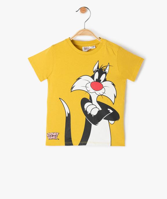 Tee-shirt bébé à manches courtes imprimé Titi & Gros Minet - Looney Tunes vue1 - LOONEY TUNES - GEMO