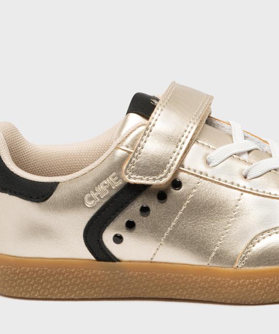 Chaussons en velours motifs danseuses fille vue6 - GEMO 4G FILLE - GEMO