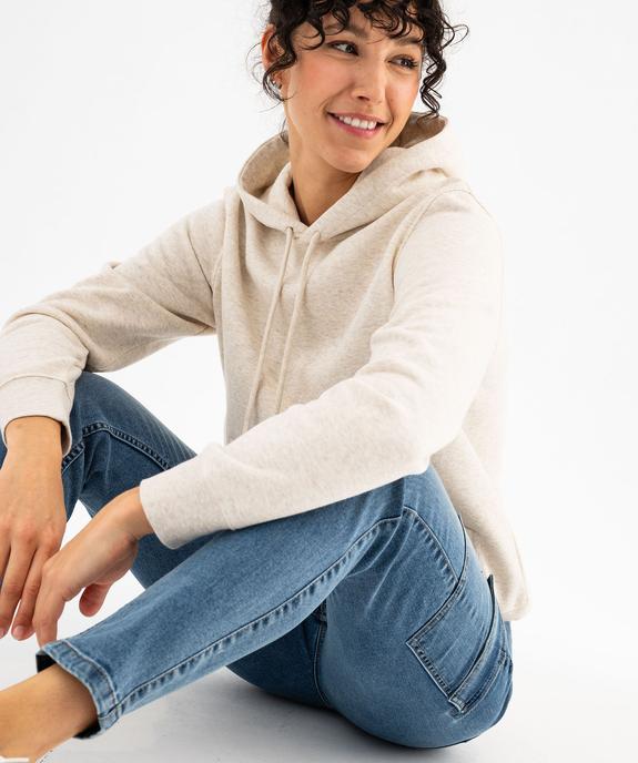 Jean cargo slim taille normale femme  vue1 - GEMO 4G FEMME - GEMO