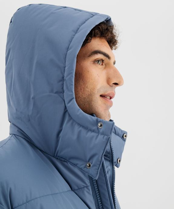 Doudoune à capuche et col montant homme vue3 - GEMO 4G HOMME - GEMO