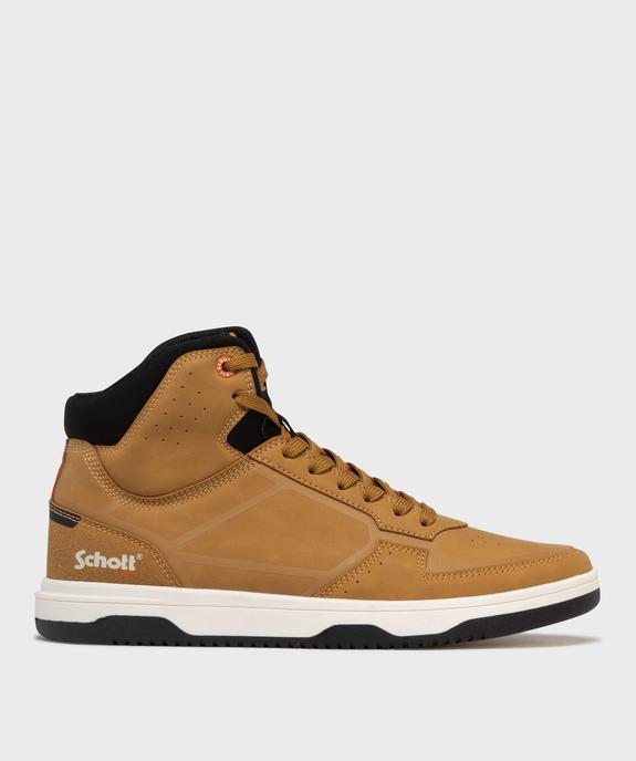 Boots homme mid-cut à lacets style casual - Schott  vue1 - SCHOTT - GEMO