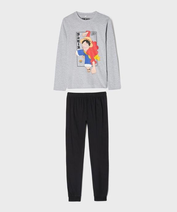 Pyjama à motif manga garçon - One Piece vue1 - ONE PIECE - GEMO