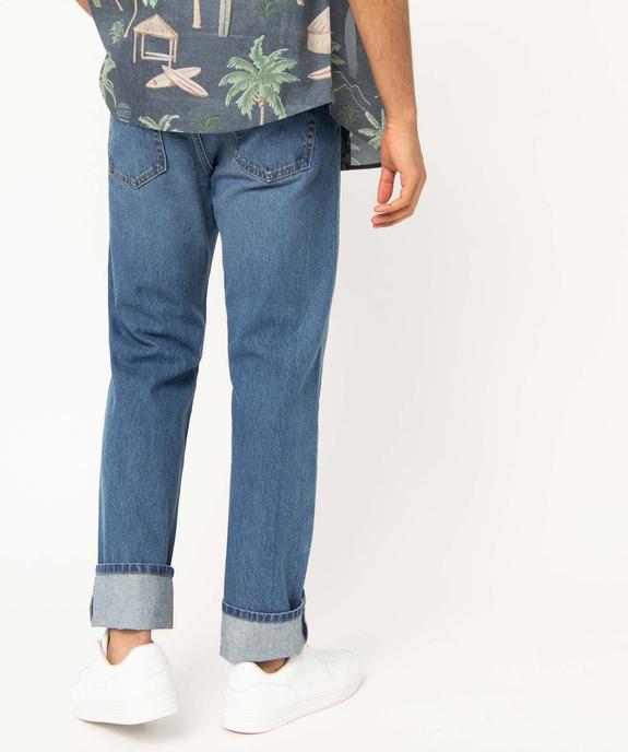 Jean Regular taille normale homme vue3 - GEMO 4G HOMME - GEMO