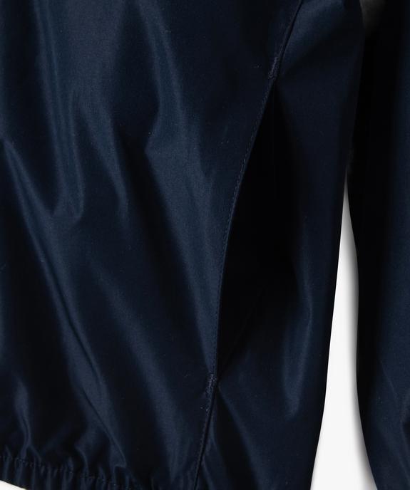 Blouson imperméable à capuche garçon vue4 - GEMO (ENFANT) - GEMO