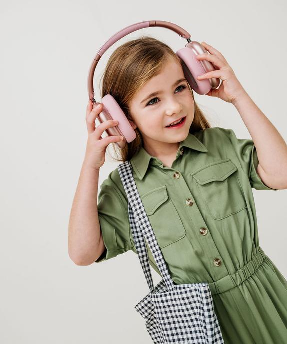 Combinaison pantalon à manches courtes fille vue2 - GEMO 4G FILLE - GEMO