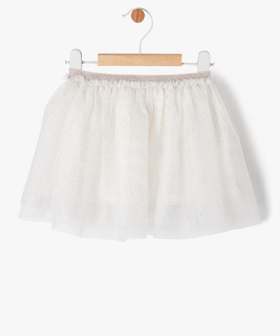 Jupe en tulle pailleté bébé fille vue1 - GEMO(BEBE DEBT) - GEMO