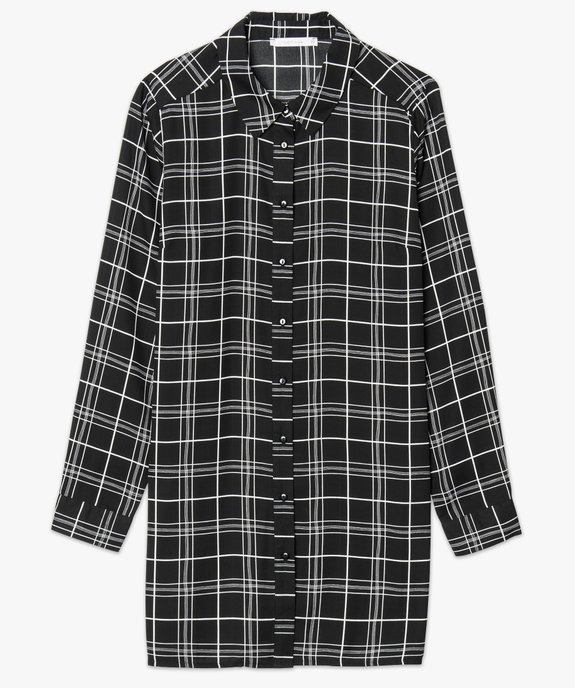 Chemise à motifs vue4 - GEMO(URBAIN) - GEMO