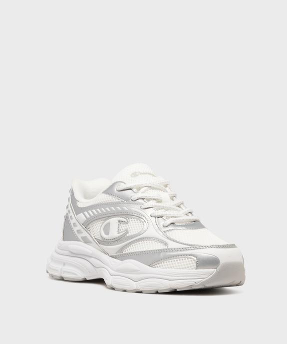 Baskets basses à lacets bicolores femme - Champion vue2 - CHAMPION USA - GEMO