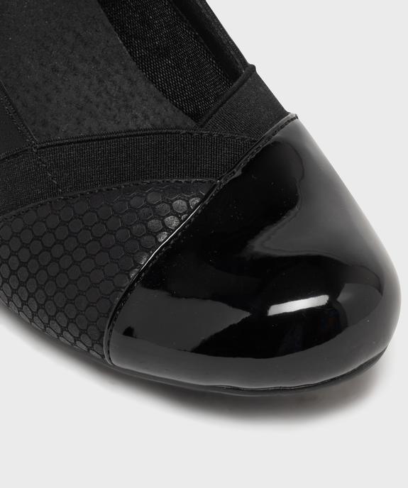 Escarpins confort semelle intérieure cuir femme vue6 - G'FLEX - GEMO