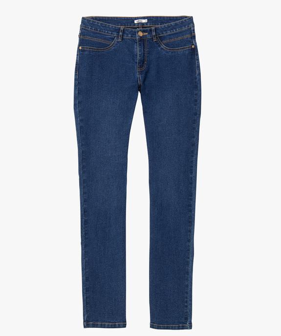 Jean femme coupe Regular stretch - L30 vue4 - GEMO 4G FEMME - GEMO