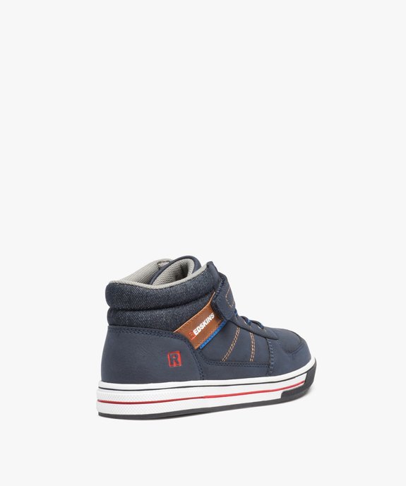 Baskets mid-cut avec fermeture scratch garçon - Redskins vue4 - REDSKINS - GEMO