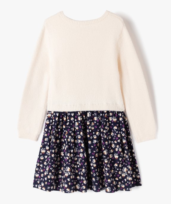 Robe effet 2-en-1 fille - LuluCastagnette vue3 - LULUCASTAGNETTE - GEMO