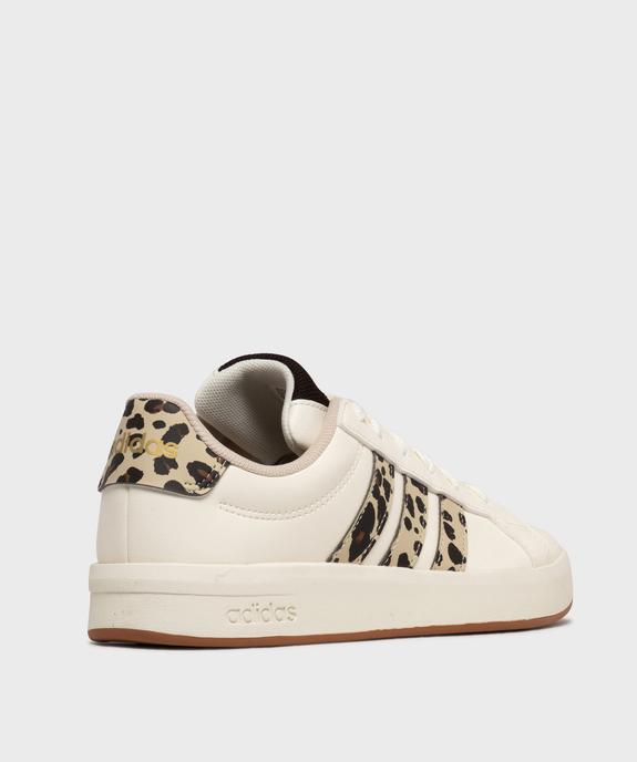 Baskets Grand Court 3.0 femme - Adidas vue4 - ADIDAS - GEMO