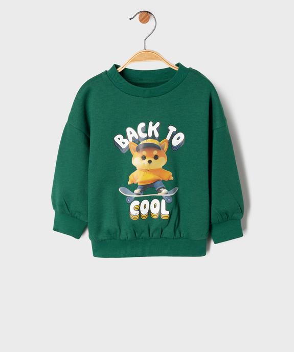 Sweat à motif skate bébé garçon vue1 - GEMO(BEBE DEBT) - GEMO