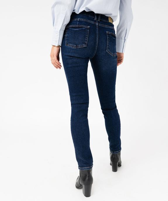 Jean slim push-up femme vue3 - GEMO 4G FEMME - GEMO