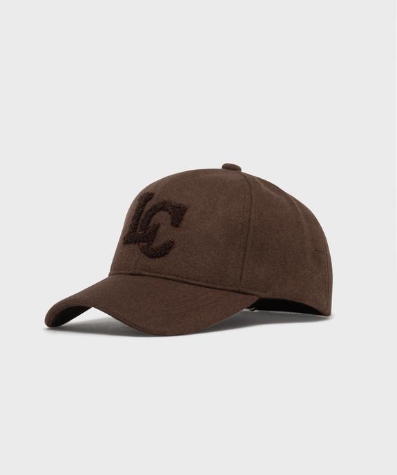 Casquette baseball à chevrons 4% de laine femme - LuluCastagnette vue1 - LULU CASTAGNETT - GEMO
