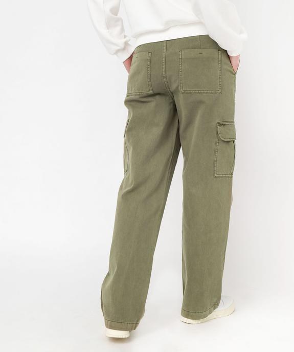 Pantalon cargo multi poches femme vue1 - GEMO 4G FEMME - GEMO