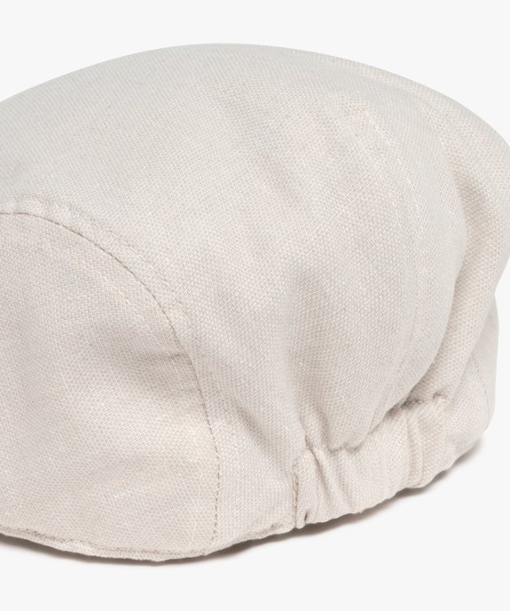 Casquette plate en toile homme vue5 - GEMO (ACCESS) - GEMO