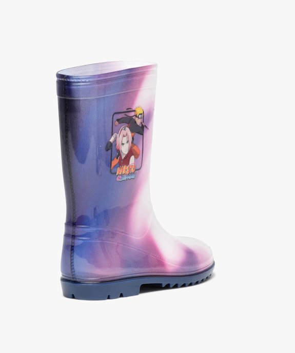 Bottes de pluie fille fantaisie - Naruto vue4 - NARUTO - GEMO
