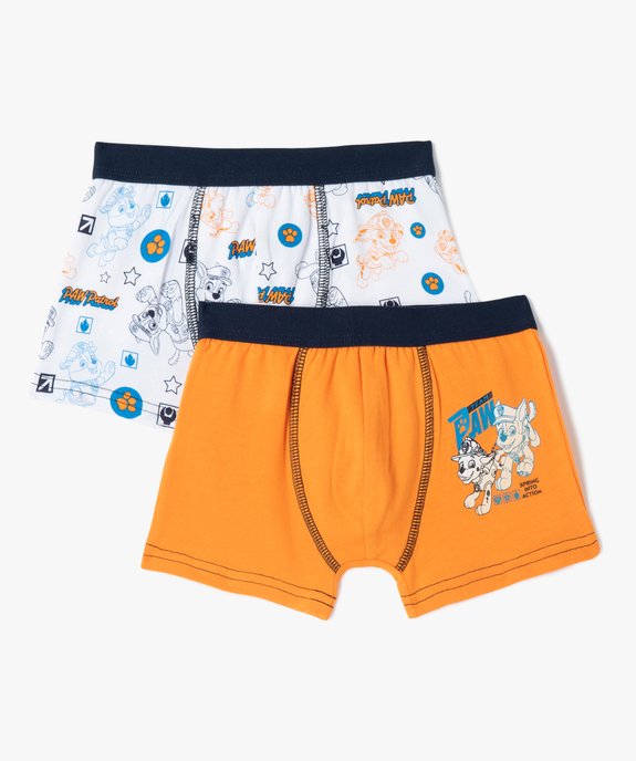 Boxers garçon imprimés (lot de 2) - Pat Patrouille vue1 - PAT PATROUILLE - GEMO