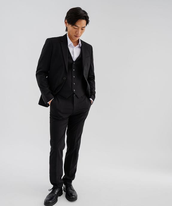 Gilet de costume homme 5 boutons vue4 - GEMO 4G HOMME - GEMO