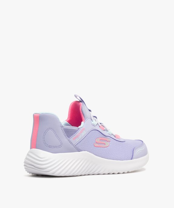 Baskets filles légères Slip-ins Bounder - Skechers vue4 - SKECHERS - GEMO