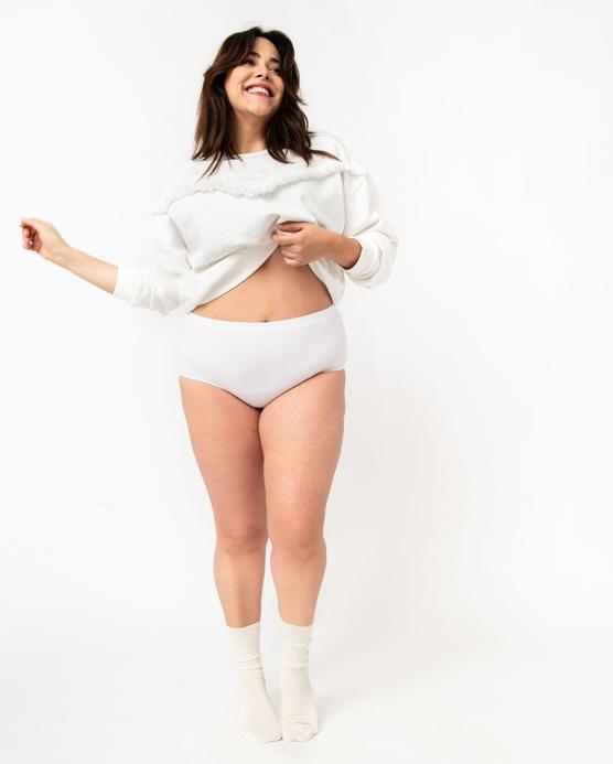 Culotte en microfibre femme grande taille vue1 - GEMO 4G FEMME - GEMO