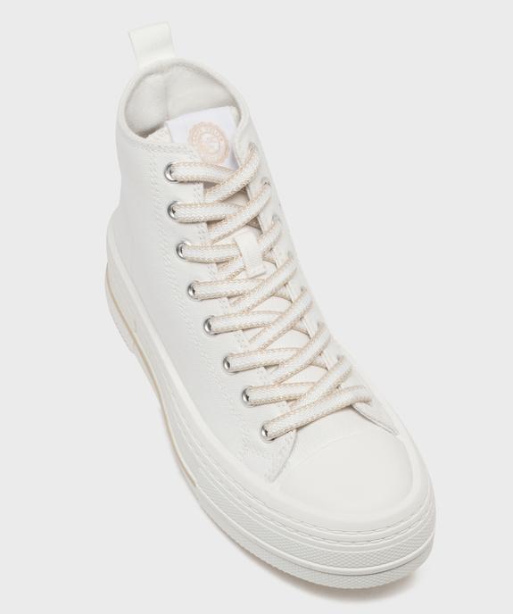 Baskets montantes en toile femme - Camps United vue5 - CAMPS - GEMO