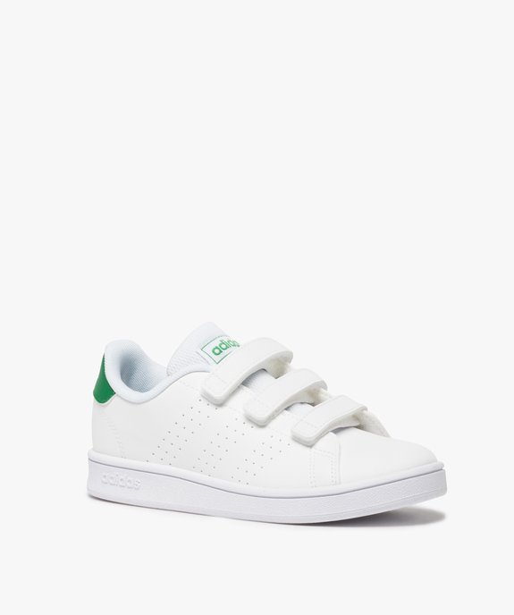 Baskets garçon fermeture trois bandes scratch – Adidas vue2 - ADIDAS - GEMO