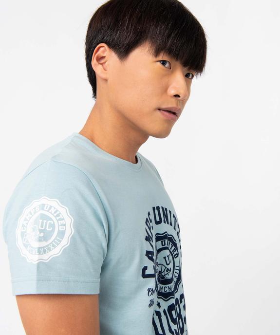 Pyjashort homme imprimé - Camps United vue2 - CAMPS UNITED - GEMO
