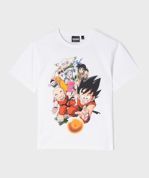 Tee-shirt manches courtes imprimé garçon - Dragon Ball vue1 - DRAGON BALL Z - GEMO