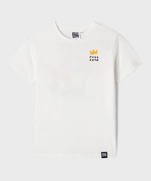 Tee-shirt manches courtes avec motif dos garçon - Fall Guys vue1 - FALL GUYS - GEMO