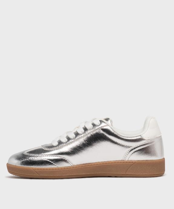 Baskets basses à lacets femme - Camps United vue3 - CAMPS - GEMO