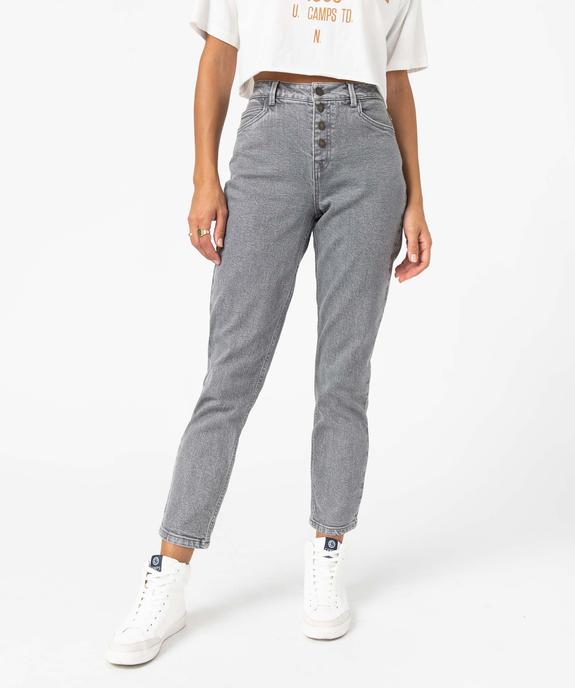 Jean femme coupe mom taille haute - Camps United vue1 - CAMPS UNITED - GEMO