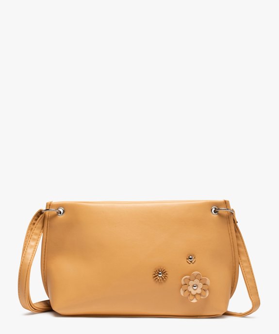 Sac femme avec fleurs en relief vue1 - GEMO (ACCESS) - GEMO
