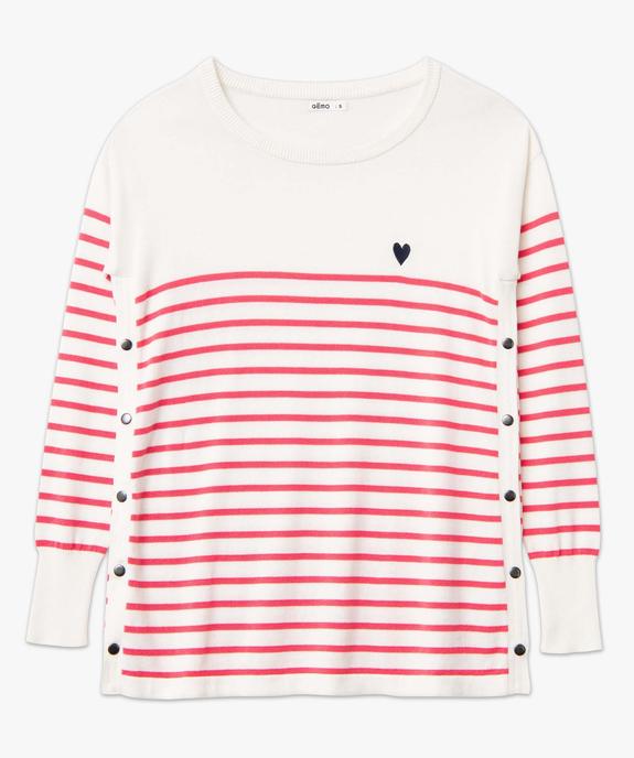 Pull de grossesse et d'allaitement vue4 - GEMO (MATER) - GEMO
