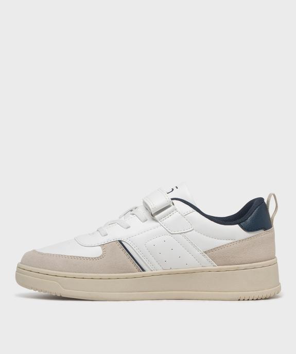 Baskets basses à scratch garçon - 5 Miles vue3 - 5 MILES - GEMO