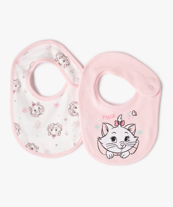 Bavoirs bébé en coton à motifs Les Aristochats (lot de 2) - Disney vue1 - DISNEY DTR - GEMO