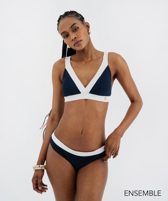 Ensemble de maillot de bain 2 pièces bicolore pour femme - LuluCastagnette - GEMO