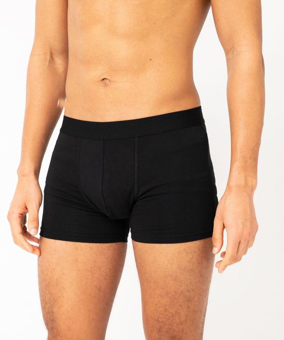 Boxers en coton stretch homme (lot de 2) vue4 - GEMO 4G HOMME - GEMO