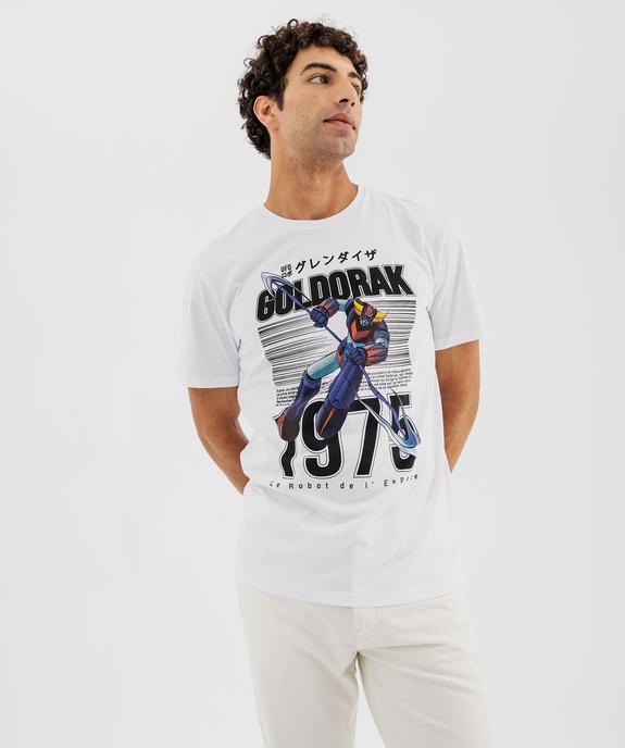 Tee-shirt manches courtes avec motif XXL homme - Goldorak vue3 - GOLDORAK - GEMO
