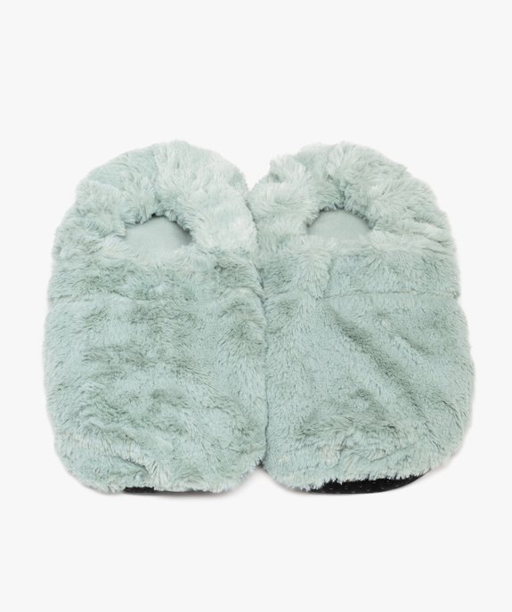 Chaussons bouillotte à chauffer au micro-ondes vue2 - AUTRES MARQUES - GEMO