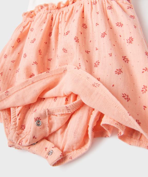 Ensemble 2 pièces bébé fille robe et bandeau - LuluCastagnette vue2 - LULUCASTAGNETTE - GEMO
