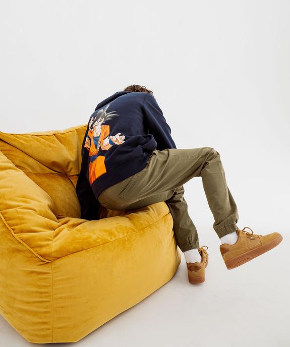 Sweat à capuche en molleton doux imprimé homme - Dragon Ball Super vue5 - DRAGON BALL Z - GEMO