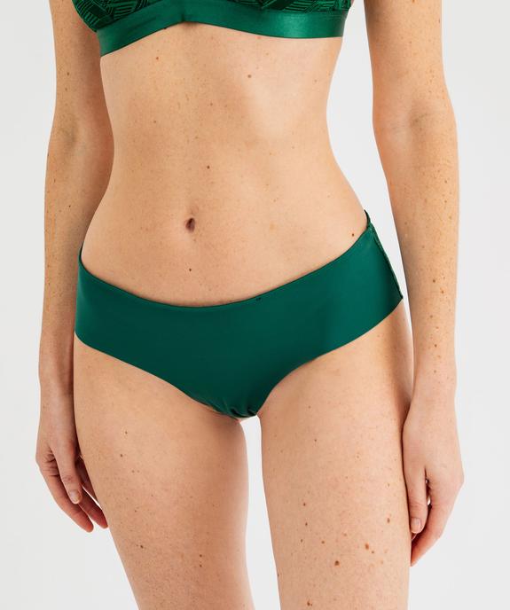 Shorty en microfibre et dentelle femme vue1 - GEMO(HOMWR FEM) - GEMO